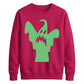 Wild screeching ghoul Glow in the Dark Unisex Sweatshirt
