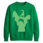 Wild screeching ghoul Glow in the Dark Unisex Sweatshirt