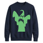 Wild screeching ghoul Glow in the Dark Unisex Sweatshirt