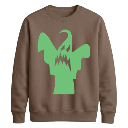 Wild screeching ghoul Glow in the Dark Unisex Sweatshirt