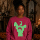Wild screeching ghoul Glow in the Dark Unisex Sweatshirt