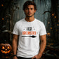 Witch broomstick quote graphic Halloween Unisex t-shirt