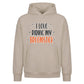 Witch broomstick riding quote Halloween Oversized Hoodie