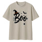 Witch hat boo lettering print Halloween Oversized T-Shirt