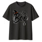Witch hat boo lettering print Halloween Oversized T-Shirt