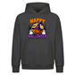 Witch hat pumpkin and cute ghosts Halloween Oversized Hoodie