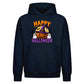 Witch hat pumpkin and cute ghosts Halloween Oversized Hoodie