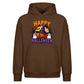 Witch hat pumpkin and cute ghosts Halloween Oversized Hoodie