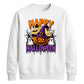 Witch hat pumpkin ghosts print Halloween Unisex Sweatshirt