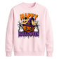 Witch hat pumpkin ghosts print Halloween Unisex Sweatshirt