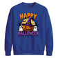 Witch hat pumpkin ghosts print Halloween Unisex Sweatshirt