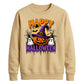 Witch hat pumpkin ghosts print Halloween Unisex Sweatshirt