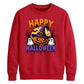 Witch hat pumpkin ghosts print Halloween Unisex Sweatshirt