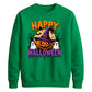 Witch hat pumpkin ghosts print Halloween Unisex Sweatshirt