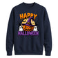 Witch hat pumpkin ghosts print Halloween Unisex Sweatshirt