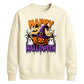Witch hat pumpkin ghosts print Halloween Unisex Sweatshirt