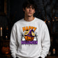 Witch hat pumpkin ghosts print Halloween Unisex Sweatshirt