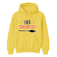 Witchcraft her magical broomstick design Halloween hoodie