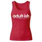Witty Adultish Figuring It Out 18 Birthday Ladies Tank Top