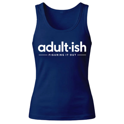 Witty Adultish Figuring It Out 18 Birthday Ladies Tank Top