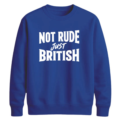 Witty British banter quote Funny Memes Unisex Sweatshirt