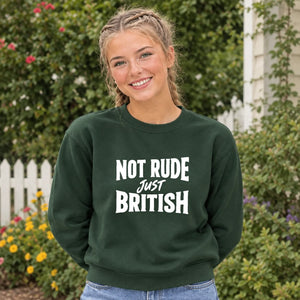 Witty British banter quote Funny Memes Unisex Sweatshirt