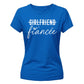 Witty Engagement Girlfriend Fiancee Bride Ladies T-Shirt