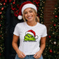 Witty grumpy antisocial quote top Christmas Ladies T-Shirt