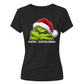 Witty grumpy antisocial quote top Christmas Ladies T-Shirt