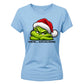Witty grumpy antisocial quote top Christmas Ladies T-Shirt