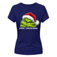 Witty grumpy antisocial quote top Christmas Ladies T-Shirt