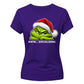 Witty grumpy antisocial quote top Christmas Ladies T-Shirt