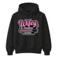 Witty Loading Bar Slogan Engagement Bride Unisex Hoodie