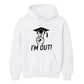 2026 Graduate Unisex Hoodie I'm Out Graduation Gift for Him or Her