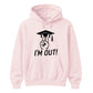 2026 Graduate Unisex Hoodie I'm Out Graduation Gift for Him or Her