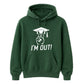 2026 Graduate Unisex Hoodie I'm Out Graduation Gift for Him or Her