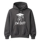 2026 Graduate Unisex Hoodie I'm Out Graduation Gift for Him or Her
