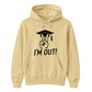 2026 Graduate Unisex Hoodie I'm Out Graduation Gift for Him or Her