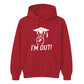 2026 Graduate Unisex Hoodie I'm Out Graduation Gift for Him or Her