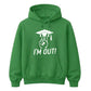 2026 Graduate Unisex Hoodie I'm Out Graduation Gift for Him or Her