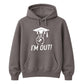 2026 Graduate Unisex Hoodie I'm Out Graduation Gift for Him or Her