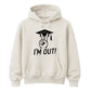 2026 Graduate Unisex Hoodie I'm Out Graduation Gift for Him or Her
