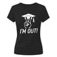 2026 Graduate Ladies T-Shirt I'm Out Graduation Gift for Her