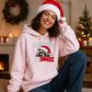 Witty raccoon food lover graphic Christmas Unisex Hoodie