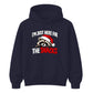 Witty raccoon food lover graphic Christmas Unisex Hoodie