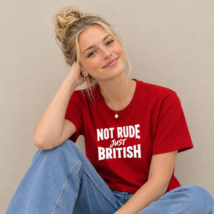 Witty sarcastic national humour Funny memes ladies t-shirt