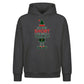 Witty Tall Elf Humour Saying Christmas Oversized Hoodie