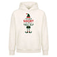 Witty Tall Elf Humour Saying Christmas Oversized Hoodie