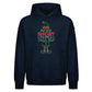 Witty Tall Elf Humour Saying Christmas Oversized Hoodie