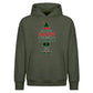 Witty Tall Elf Humour Saying Christmas Oversized Hoodie